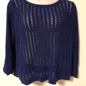 Blue/purple sweater